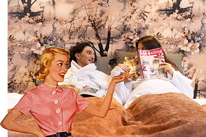 Chambre Classique Nomade de l'hôtel Hôbou à Boulogne-Billancourt